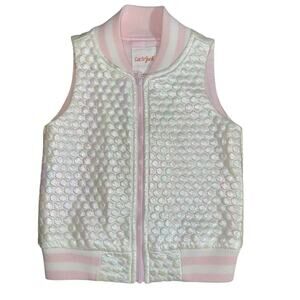 Cat & Jack Girls XS Vest Iridescent School Fall Everyday Casual Playwear